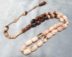 ÇİFT ReNK FULL DAMARLI KaTaLiN 33 LüK TESBİH....8x12mm