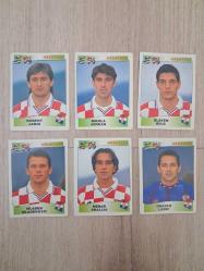 Panini Euro 96 ingiltere avrupa şampiyonası 1996 Hırvatistan stickers çıkartma Slaven Bıliç , jartiyer