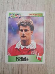 Panini Euro 96 ingiltere avrupa şampiyonası 1996 Danimarka çıkartma stickers LAUDRUP , HELVEG , NIELSEN ,