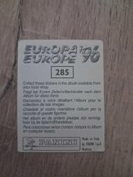 Panini Euro 96 ingiltere avrupa şampiyonası 1996 Danimarka çıkartma stickers LAUDRUP , HELVEG , NIELSEN ,