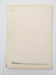 KARDELEN A.Ş. SB 172 / ''Ahmet Kaya'' Siyah Beyaz, Çizim KARTPOSTAL  - 10/14.5 cm.