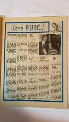 SAMANYOLU ELBİSE PATRON İLAVELİ MECMUA DERGİ - 16 OCAK 1975 SAYI: 159 MARZIA - GIULIANO - ROBERTA - NERI NERIL - HÜLYA KOÇYİĞİT - KERİM AFŞAR - SELİM SOYDAN - YILMAZ GÜNEY - TEMEL GÜRSU - NILÜFER - ERKİN KORAY - USUN ÖNAL - MUZAFFER ULUDAĞ - ŞENAY - HÜLYA TUĞLU  TIĞ İSİ YASTIK - MOTİFLİ YÜN İŞLER - SENDEN BAŞKA - CİLDİNİZE İYİ BAKIN - FIRÇALANAN SAÇLAR - FIRÇA TİPİ - FIRÇANIN BAKIMI - SİNEMA MÜZİK - AVRUPA'DA SUKSE YAPTI - KISA KISA - BAYRAMI YATAKTA GEÇİRDİ - 36 SAYFA