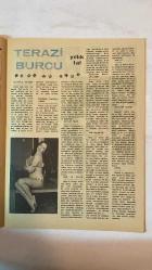 SAMANYOLU ELBİSE PATRON İLAVELİ MECMUA DERGİ - 4 EKİM 1973 SAYI: 92 TANJU OKAN - ESİN AFŞAR - ALPAY - AJDA PEKKAN - SEMİRAMİS PEKKAN - AYLA ALGAN - ERKİN KORAY - NAKİ ATAMAN - ÖZDEMİR ERDOĞAN - ESİN ENGİN - CEM KARACA - ERSEN - BARIS MANÇO - SEVİL - AYLA - ZEKAI APAYDIN - ATİLLA CEYHAN - HÜMEYRA - SERPİL ÖRÜMCER - BERKANT - BELGİN DORUK - ÖZDEMİR BİRSEL - HALİDE EDİP ADIVAR - HALE SOYGAZİ - SEZER SEZİN - HÜLYA KOÇYİĞİT - FİKRET HAKAN - REMZİ CONTÜRK - FATMA BELGEN - YILDIZ KENTER - YILDIRIM ÖNAL - ÜLKÜ ERAKALIN - LÜTFİ Ö. AKAD  BÖĞÜRTLEN REÇELİ - SALAMLI EKMEK - PLAK ŞİRKETLERİNİ DEĞİŞTİREN ŞARKICILAR - PEKKAN KARDEŞLERE TEKLİF - TANJU OKAN’IN KOTRA YOLCULUĞU - AYLA ALGAN YARIŞMA TEPKİLERİ - KISA KISA - SİNEMA HABERLERİ - SERPİL ÖRÜMCER BEBEK BEKLİYOR - BELGİN DORUK SAHNEYE ARA VERDİ - VURUN KAHPEYE YENİDEN ÇEVRİLİYOR - PİR SULTAN ABDAL FİLMİ - FATMA BELGEN “ABLAM” FİLMİNDE YILDIZ KENTER’LE OYNUYOR - 36 SAYFA