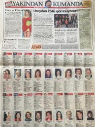 SABAH GAZETESİ DOĞUM GÜNÜ HEDİYESİ - 23 OCAK 2003 -TAM TAKIM 38 SAYFADIR -Fransalmanaya-Schroder-Chirac-Beş saatlik tenis maçı tarihe geçti-Üh Ah Dev Adam-Hukuk komedisi-Erdoğan genel başkan değil ki tedbir alalım-Henüz 15 yaşında cehennemi gördü-Dağılan bir ailenin bitmeyen dramı-Bayramda dokuz gün tatil var-Bin kişi davetli-Davos’ta Türkler’in lale gecesi-Cimbom’un gözü döndü-Ortega’nız nerede-Sizler mi centilmen-Christian’ı geri çağırın-Revivo’nun partneri Ümit-Menüde favori balık & patates-Sergen hep aynı-Pancu’da 1 milyon $ fark-Cafu’ya teklif-Centilmenlik anlaşması-Antalya’yı sel aldı Beşiktaş dönüyor-Ortega’yı seviyoruz-Rebrov son anda uçaktan döndü-Rüştü ipi göğüsleriz-Son şans Fener’in-Örgüt özürlü futbolcular-Yakından kumanda-Yüksel Aytuğ-Esans ve Rönesans-Uzaydan kötü görünüyoruz-Desifre niye şifrelendi-Gaf kürsüsü-Bizim decoder-Beni sokakta da psikolog sanıyorlar-Ahmet Hakan-Arınç Ah Arınç-Nejat Birecik-Yalaka Engin’i oynamak çok zor-Setten kahkahalar yükseliyor-Sabirlere k