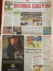 SABAH GAZETESİ DOĞUM GÜNÜ HEDİYESİ - 15 TEMMUZ 2003 -TAM TAKIM 42 SAYFADIR -Muharrem Sarıkaya-Salih Memecan-Alex-Schiffer-Sema Özal-Yavuz Donat-Ömer Üründül-Frank De Boer-Hıncal Uluç-Hasan Şaş-Fatih Terim-Mondragon-Ümit Davala-Kallon-İlhan-Cordoba-Alpay-Emin Demirağ-Mehrrad-Zehra Kazemi-Saddam-Bush-Blair-Cavdari-Hikmet Ulugbay-Babam duysa öldürür-Referandum kumarı-Dertli ürün fındık-Fener’de Alex sevinci yaşanıyor-Almanya’ya seksi imaj kazandıracak-Rahmetlinin Tonton hali çok güzeldi-Kapkaç için ilk sigorta başlatılıyor-ABD’yle belgeli çuval-‘Bu karakolda insan hakları uygulanmaz’-Erdoğan yasa değil asolan uygulama-Ben sizin AB üyesi olduğunuzu göreceğim-GS’ARMAĞAN SEÇİM MECLİSİ-Gemlik’te en büyük korku-Fener’in gurbet mesaisi başladı-Alex tam isabet-Van Hooijdonk Benimle oynadılar-Fener’de doğru transfer dönemi-Galatasaray sezona hazır-Hedef büyüttüm-Terim süper biri-G.Saray taraftarına teşekkür borçluyuz-Final bileti Şaş’tan-Süper Mondragon-Bugün 31 oluyorlar-Kallon yine listede-Ümit
