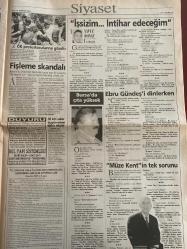 SABAH GAZETESİ DOĞUM GÜNÜ HEDİYESİ - 15 TEMMUZ 2003 -TAM TAKIM 42 SAYFADIR -Muharrem Sarıkaya-Salih Memecan-Alex-Schiffer-Sema Özal-Yavuz Donat-Ömer Üründül-Frank De Boer-Hıncal Uluç-Hasan Şaş-Fatih Terim-Mondragon-Ümit Davala-Kallon-İlhan-Cordoba-Alpay-Emin Demirağ-Mehrrad-Zehra Kazemi-Saddam-Bush-Blair-Cavdari-Hikmet Ulugbay-Babam duysa öldürür-Referandum kumarı-Dertli ürün fındık-Fener’de Alex sevinci yaşanıyor-Almanya’ya seksi imaj kazandıracak-Rahmetlinin Tonton hali çok güzeldi-Kapkaç için ilk sigorta başlatılıyor-ABD’yle belgeli çuval-‘Bu karakolda insan hakları uygulanmaz’-Erdoğan yasa değil asolan uygulama-Ben sizin AB üyesi olduğunuzu göreceğim-GS’ARMAĞAN SEÇİM MECLİSİ-Gemlik’te en büyük korku-Fener’in gurbet mesaisi başladı-Alex tam isabet-Van Hooijdonk Benimle oynadılar-Fener’de doğru transfer dönemi-Galatasaray sezona hazır-Hedef büyüttüm-Terim süper biri-G.Saray taraftarına teşekkür borçluyuz-Final bileti Şaş’tan-Süper Mondragon-Bugün 31 oluyorlar-Kallon yine listede-Ümit