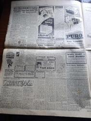 Cumhuriyet Gazetesi - 16 Mayıs 1953 - seçim kanununun tadili şimdilik geri kaldı - yapılan gemilerden biri dünkü tören sırasında denize indirilirken fotoğraf - Batı Almanya'nın ilk ordusu kuruluyor - Yugoslav parlamento heyeti dün geldi fotoğraf - memur evleri inşaatında yolsuzluk - İstanbul'da 15117 motorlu taşıt çalışıyor - 1953 güzeli için Gavriyeloğlu firmasının kraliçe vereceği altın yaldızı gümüş kemer fotoğraf - NATO genel sekreteri Lord İsmay'ın basın toplantısı - Türkiye İsveç güreş milli karşılaşması - İstanbul üniversitesi'nin 500. Kuruluş yıldönümü - Kore'de Türk zaferi - Piç Kurusu yazan Azmiye Hami Güven Yazı Dizisi - hayvan hakları Yazan A. Adnan Adıvar - İstanbul sokakları Yazan Burhan Felek - Cennet Yolu yazan Steinbeck Yazı Dizisi - Luton Town bugün Vefa ile karşılaşacak - İstanbul Belediyesi Şehir Tiyatroları dram kısmında Tartuffe komedi kısmında Bugün pazar - taç giyme Kupası futbol maçları - Daktilografi Sivas Şampiyonası Dün yapıldı fotoğraf -19 Mayıs gösterileri