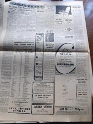 Cumhuriyet Gazetesi - 1 Mayıs 1958 - gezi notları 1 yurtta hava yazan Nadir Nadi Başmakale - ticari durumumuza dair yayınlanan rapor - Bahar Bayramı fotoğraf - devlet dairelerinde çalışan teknik elemanların yevmiyeleri - Ankara'da bir Nurcu daha Tevkif edildi fotoğraf - Kıbrıs'ta durum gergin - Adnan Menderes ile Pakistan başbakanı Nehru bugün buluşacaklar - her isteyen Reşat altını bastırabilecek - ebelerin Kongresi fotoğraf - Kıbrıs'ta durum gergin - Üçüncü Alev yazan Nihal Karamağaralı Yazı Dizisi - Doğu Avrupa'da 90 Rus füze atış rampası var - Romadaki kuş yazan Burhan Felek - J. Majewski sergisi - İstanbul Ankara Radyosu Programı - Vefa Beyoğluspor Maçı - Beşiktaş Bangu Maçı - Hollanda maçı için milli takımımızı bugün uğurluyoruz - eskrimcilerimiz mayısta marsilya'ya gidiyor fotoğraf - Balıkesir'in en çok sevilen takımı fotoğraf - dinamo Bükreş yarın geliyor - Kırkpınar güreşlerine hazırlık  - belediye otobüslerinin çilesi - toplu basın mahkeme reisi Adil güneşoğlu öldü