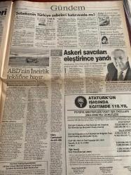 SABAH GAZETESİ DOĞUM GÜNÜ HEDİYESİ - 28 MAYIS 2004 -TAM TAKIM 48 SAYFADIR -Mehmet Tezkan-Fikret Aydemir-Erdoğan-Verheugen-Fatih Camtamer-Mehmet Toprak-Vedat Bayram-İbrahim Şahin-Sinan Engin-Mourinho-Hagi-Gürsoy-Gökşen-Saffet Sancaklı-Murat Özaydınlı-Kazım Kavat-Hayri Ülgen-Çetin Altay-Erdal Kaynar-Serdar Bilgili-Yıldırım Demirören-Fikret Orman-Cemil Attigan-Erol Aksoy-Emma-İlknur Çiğdem-Sahih Memecan-Ergin Yıldırım-Tony- Laiklik olmadan demokrasi olur mu-Sözleri doları düşürdü-Okullar da Avrupa Birliği’ne hazırlanıyor-Karma komitede görüş ayrılığı-AİHM’den Türkiye aleyhine beş karar-Verheugen: Müzakere için tam uyum şart değil-Erdoğan: İsabetli bir açıklama-AB elçisinden uyum gezisi-Nereden çıktı-Bizimle uğraşmasınlar-Transfer müjdesi-Sinan Engin’in dostları-Mat Edeceğiz-Sözleşmeler masaya-Yalı bana da uğursuz geldi-‘Geniş amaçlı’ üs isteğine ret-Filistin bitmeden barış olmaz-Açıkçası cinnet-Pazarcı Başbakan’ı ‘duman’ etti-Emre, çağdışı önlem kurbanı-Tony’nin sevgililerine akıl verirdi