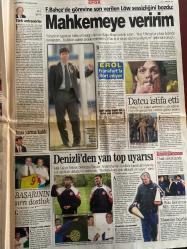 SABAH GAZETESİ DOĞUM GÜNÜ HEDİYESİ - 2 HAZİRAN 1999 -TAM TAKIM 32 SAYFADIR -Abdullah Öcalan-Recep Tayyip Erdoğan-Süleyman Demirel-Necmettin Erbakan-Yalçın Küçük-Bülent Ecevit-Ali Kırca-Yavuz Donat-Ali Şen-Joachim Löw-Erol Heller-Rolf Heller-Thomas Molsberger-Engin-Ilı Durust-Aziz Yıldırım-Fatih Terim-Tayfun-Johnson-Van Eck-Tumani-Kalli-Sergen-Tarkan-Sinan Özdemir-Can Ataklı-Nizmettin Veziroğlu-Abdullah Turhan-Ahmet Vardar-İlker Ateş- PKK’nın hamileri-İşte başınız-Erbakan iki mektup yolladı-Batıda hüsran-Palme suikasti Kesire’nin işi-PKK şaşkın-Terörist duruşu-Mahkemeye veririm-Erol Frankfurt’la flört ediyor-Datcu istifa etti-Denizli’den yan top uyarısı-Başarının sırrı dostluk-Cimbom-Fener savaşı-Avrupa’ya gidebilirim-Feldkamp ateş püskürdü-Zürih’te sıkı pazarlık-Bedelli askerlik benim de hakkım-Tarkan’ın Avrupa serüveni-Apo’nun hali çaya batırılmış bisküvi-Taksim’in göbeğinde dolmuş mafyası-Akhisar-Salihli köstebek yuvası oldu- Mimi ile Muti-Patrick McDonnell-Bizim Aile-Mort Walker-Dic