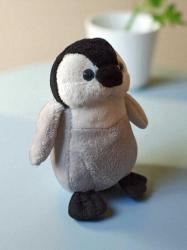 vintage peluş penguen 15 cm
