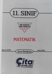 ÇİTA YAYINLARI, 11. SINIF MATEMATİK SORU BANKASI