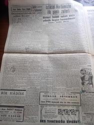 Cumhuriyet Gazetesi - 10 Ocak 1946 - Londradan beklenen yazan Nadir Nadi Başmakale - Birleşmiş milletlerin toplantısı bugün açılıyor - İstiklal harbimizin ilk şanlı zaferi - Birinci İnönü zaferi 1921 yılında bugün kazanılmıştı - Amerika'nın mühim kararı Avrupa'da bulunan kuvvetlerin çekilmesi tehir olundu - Suudi arabistanı kralı İbnisuud Mısır yolunda - Demokrat Parti lideri Celal Bayar Ankara'da gazetecilerle yaptığı görüşme esnasında fotoğraf - Kuruçeşme cinayeti katil İbrahim Özen'in mahkemede fotoğraf - Sovyet Rusya Yunanistan'a teminat verdi - ışıklar sönerken filmi başrollerde İngrid Bergman ve Charles Boyer İpek sinemasında - yarı şaka yarı ciddi yazan Burhan Felek - Adalet bakanı Ali Rıza Türel Ankara'ya gitti - eczanelere Ensülin verildi - Nazi casusu Saray sinemasında - Lizbon perisi bu akşam Lale ve Ar sinemasında - Dil ve Tarih Coğrafya fakültesinin 10. Yıldönümü kutlandı - Ressam Salihin sergisi - 3 günde 3 milyon kilo tütün satıldı - Adalet değirmeni Çizen Cemal Nadir