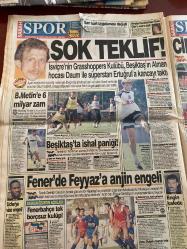 SABAH GAZETESİ DOĞUM GÜNÜ HEDİYESİ - 19 AĞUSTOS 1994 -TAM TAKIM 32 SAYFADIR -eczacı hilal Sayınbaşı eczanesinde vahşice öldürdüler-Yekta Güngör Özden-Doğan Güreş-Ertuğrul-Suat-Saffet-Nezihi-Nartallo-B.Metin-Sabri Sümerer-Feyyaz-Uche-Engin-Şenol Güneş-Cevat Kol-Burakbey-Nizamettin Vezirioğlu-Abdullah Turhan-Mazlum Göknel-Suat Yalaz-Ahmet Vardar-Barbaros-SABAH-TRT Kafasıyla Yasa İptal Ediyor-Eczacı Kızı Boğazladılar-Demokratik Birlik-Cezayir’de Büyük Deprem 150 Ölü 2000’in Üzerinde Yaralı-Güreş Gönlüm Rahat Ayrılıyorum-Kadın Parmağı mı?-Cim-Bom’da Suat İsyanı-Galatasaray’ın Kalesi Bu Hafta da Nezihi’nin-Petrol Cim-Bom’a Tuzak Hazırlıyor-Aslan Galatasaraylılar-Beklenen Süper An Geldi-Cimbomum-Şok Teklif-B.Metin’e 6 Milyar Zam-Beşiktaş’ta İshal Paniği-Fener’de Feyyaz’a Anjin Engeli-Trabzon’da Korku-Kocaeli’de Fırça Günü-Profilo Sahaya İndi-Çavuşoğlu ile Olay Röportaj ve Fotoğraflar Sarı Kanaryam-Burakbey-Mostan Kalesi-Son Osmanlı-Falbilim Merkezi-Bill Clinton-Roger Altman-Sedat Sertoğlu-Ta