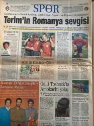 POSTA GAZETESİ DOĞUM GÜNÜ HEDİYESİ - 13 ARALIK 1992 -20 SAYFADIR -adana’da deprem oldu 104 kişi öldü-Ahmet Önal-Mustafa Alev-Mehmet Önal-Maradona-Mehmet Demircan-Ronaldo-Salas-Chilavert-Basri Baykoç-Fatih Terim-Hagi-Popescu-Filipescu-Gordon Milne-Mahsun Kırmızıgül-Uğur Kardeşler-Füsun Özbilgen-Oğuzhan Akay-Winston Churchill-Secret Garden-Güngör Mengi-Faruk Bildirici-Murat Çelik-Hüseyin Gülerce-Ahmet Abakay-Altan Öymen-Atilla Karaosmanoğlu-İsmet Demirdöğen-Hüsnü Okçuoğlu-Cem Boyner-Atilla Karaosmanoğlu-Erol Yarar-Savaş Ay  Depremle yıkıldık-Panik ölüm getirdi-Binalar kağıt gibi yıkıldı-Küçük Ayşe kurtarıldı-Gecekondular yerle bir-Seyyar hastaneler kuruldu-Brezilya hedefe doğru-İtalya bir harika-Maradona hüzünlendi-Özlenen samba-Sarışın Romanya rekora doğru-Fransa’nın korkusu kaleci Chilavert-Ronaldo yine sahnede-Kıran kırana mücadele-Terim’in Romanya sevgisi-Aslan’da komando eğitimi-Doğayla iç içe-Galli Toshack’ta Amokachi şoku-Nijeryalı üzdü-Cim Bom 4-4-2 kararını bekliyor-Benim adamım
