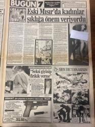 BUGÜN GAZETESİ DOĞUM GÜNÜ HEDİYESİ - 10 EYLÜL 1993 -SADECE 12 SAYFADIR -Michael Jackson haberi-Michael Jackson-Jordan Chandler-Bekir Dönmez-Pargali Nurten-Tanyeli-Rahmi Koç-Nuray Yaşar-Muazzez Abacı-Gülben Ergen-Meltem Demiröz-Hülya Uğur-Bülent Ersoy-Sacha Distel-Volkan Severcan-Nesli Çolak-Gülay Atig-Damla-İlknur Erdoğdu-İsmet Ergezeci-Pisah Bosoh-Ali Karabay-Ametil Sarıoğlu-Mehmet Ali Dilsiz-Yusuf Gedikli-Selçuk Gündoğdu-Rod Steward-Rachel Hunter  Baba kurbanı-Ateşlere gelesin-Netekim erotizm-Sihirli formül-Müteahhit güzeli-İdeal lezboş-Saf erkekler bu yazıyı okuyun-Hapishanede seks isyanı-Hülya Uğur’u kızdırdılar-1. Gülben Meltem savaşı başladı-Sefam olsun eşcinsellerin milli marşı-Sacha Distel bu kez Klassis’te-Volkan Severcan ahlaksız teklifler almaya başladım-Garson kızlar-Bebek yüzlü dişi şeytan-Kara Dago-Gülay Atig’in parmak çocuğu-Can’a geleceğine mala gelsin-Havaalanına park etmeyin-Yaz hırsızı-Eski Mısır’da kadınlar şıklığa önem veriyordu-Seksi giyinip frikik verme-Sen de ya