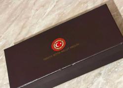 VAKKO TARAFINDAN TBMM İÇİN ÜRETİLMİŞ İKİLİ KAHVE FİNCANI