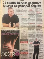 PAZAR VATAN GAZETESİ DOĞUM GÜNÜ HEDİYESİ - 8 HAZİRAN 2008 -SADECE 14 SAYFADIR -Gülçen Yüksel-Zeynep Bakırcı-Tülay Subatlı-Yılmaz Özdil-Dilek Şanlı-Barış Acarli-Gökhan Şeşen-Burhan Şeşen-Hüseyin Ustaoğlu-Ozan Doğulu  Oğlum bir eşcinsel-Barbie bebek gibi benimle oynadılar-Ehliyet almak için sessiz yolculuk-Az ama öz yazıyor-Amcasız ilk albüm-24 saatini haberle geçirmek isteyen bir psikopat değilim-İki kişi olmanın da bir avantajı var-Türkiye’de eşcinsel annesi olmak-Kocam hala beni çok kıskanır-Bizim ayanlar sadece kendilerini aydınlatıyor-Tülay Subatlı-Yaslin Yiğit-Leyla Umar-Massimo Casacci-Destan Harmancı  Kahvaltıyı sevdiren lezzet-Ehliyet istiyorlar-Mersin’de müzik dolu 12 gün-Banyolarda bahar şenliği-Alba di Domani-Yarının şafağı-Tek isteği eşine kavuşmak-Ne düşünüyorsun