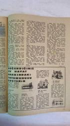 SAMANYOLU ELBİSE PATRON İLAVELİ MECMUA DERGİ -  4 TEMMUZ 1974 - SAYI: 131 AZİZ NESİN - HALİT AKÇATEPE - CÜNEYT ARKIN - NATUK BAYTAN - BAHAR ERDENİZ - ZERRİN ARBAŞ - EMEL ÖZDEN - EROL EVGİN - ERKİN KORAY - ÜMİT TOKCAN - AYSUN GÜVEN - YILMAZ DURU - KADİR SAVUN - AHMET MEKİN - FATMA GİRİK - TÜRKAN ŞORAY - TIMUR SELÇUK - ŞENAY - ŞERİF YÜZBAŞIOĞLU - ZAFER DİLEK - MEMDUH ÜN - ERTUĞRUL ÇAYIROĞLU - İSKENDER DOĞAN - AYTEN ALPMAN - FAHRETTİN ASLAN - EROL BÜYÜKBURÇ - KAMURAN AKKOR - GÖNÜL AKKOR - CANDIDA - LORD MANVILLE - ADRIAN - FOXLEIGH - MRS. HEWSON - BATEMAN  ERİŞTELİ TAVUK - AĞAÇ ÇİLEĞİ PASTASI - YAŞAR YAŞAR NE YAŞAMAZ - ZÜBÜK - GOL KRALI - TATLI BEDÜŞ - DELİLER BOŞANDI - BATTAL GAZİ'NİN OĞLU - GÜN AKŞAM OLDU - TAŞKENT FİLM FESTİVALİ - DAMSIZ EVLER - HÜRRİYETE DOĞRU - ALTIN TOPLU İĞNE YARIŞMASI - TATLI SERT - EN İYİ KADIN OYUNCU - SİNEMA MÜZİK - KISA HABERLER - MODERN EV - BAHÇELİ BİTİŞİK EV - HAYAT HAKKINDAKİ TUTUMUNUZ - BEĞENDİĞİNİZ EV - EV HAYATI - MALİKANEYİ TERK - PEGASUS'UN - 36 SAYFA