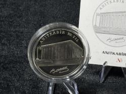 AC - ATATÜRK İMZALI - Anıtkabir 70. Yıl Hatıra Gümüş Para 2008 – Sertifikalı, Çil