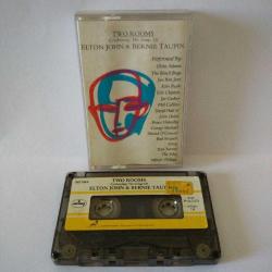 Kaset Elton John Bernie Taupin Two Rooms. Orijinal. Dönem Kağıt Baskı. Koleksiyonluk  Border Song