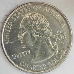 AMERİKA  2006 D   25 CENT ÇEYREK DOLAR    HATIRA  COLORADO