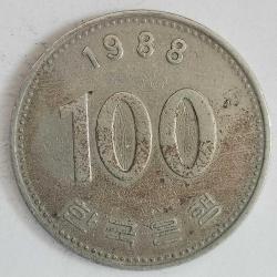 GÜNEY KORE  1988    100 WON
