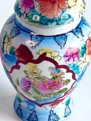 Çin antika ikili kapaklı küp