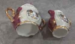 ŞEKERLİK VE MİNİ SÜRAHİ PORSELEN.  KONDİSYON YÜKSEK KOLEKSİYONLUK NADİR