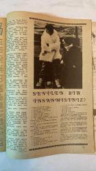 SAMANYOLU ELBİSE PATRON İLAVELİ MECMUA DERGİ - 17 OCAK 1974 SAYI: 107 GÖKÇEN KAYNATAN - AJDA PEKKAN - TUĞRUL DAĞCI - YAVUZ PLAK - LALE BELKİS - NİLÜFER - FÜSUN ÖNAL - CEM KARACA - EDİP AKBAYRAM - ŞENAY - ŞERİF YÜZBAŞIOĞLU - NINO VARON - AYLA DİKMEN - ARZU OKAY - SEYHAN KARABAY - ENGİN ÇAĞLAR - FİLİZ VURAL - TÜRKAN ŞORAY - RÜÇHAN ADLI - FİKRET HAKAN - YILDIZ KENTER - FATMA BELGEN - TUFAN GİRAY - CEYHAN CEM - METİN ERKSAN - ÖZKER YEŞİM - HASAN GAZETECİ KISA HABERLER - MÜZİK DÜNYASI - SİNEMA - AVRUPA GEZİSİ - OYMALI SANDIK - SEVİLEN BİR İNSAN MISINIZ? TESTİ - 36 SAYFA