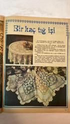 SAMANYOLU ELBİSE PATRON İLAVELİ MECMUA DERGİ - 9 HAZİRAN 1977 SAYI: 284 PAOLO - LORI - MARIA - ANITA - LINE - KRANZ - BILLY - BELTRAN - BOĞURTLENLİ TORTA - AHUDUDULU VAŞEREN TORTASI - TİĞ İŞİ ÖRTÜLER İLK AŞK DERSİ - ÖPÜCÜĞÜMÜ HATIRLIYOR MUSUN? - ELMASLAR - EL İŞİ - MUTFAK TARİFLERİ - 36 SAYFA