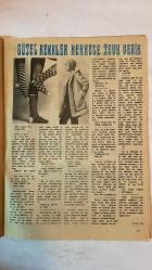 SAMANYOLU ELBİSE PATRON İLAVELİ MECMUA DERGİ - 7 ŞUBAT 1974 SAYI: 110 AJDA PEKKAN - AYTEN ALPMAN - ASU MARALMAN - ÖMÜR GÖKSEL - EROL BÜYÜKBURÇ - CEM KARACA - TANJU OKAN - ZEYNEP - SEVİL AYLA - VERDA SÜMER - TÜLAY ÖZDEMİR - GERMAN - ERSEN - EDİZ ONAY - MEHMET TANERİ - AYSU ERCAN - YURDAER DOĞULU - BERKANT - HUGUES AUFRAY - GÜZİN - BAHA - ÖMER AYSAN - AYDIN TANSEL - ÖMER TARİMAN - CANTEKİN - GÜN YÜKSEL - OKAN AKANSEL - ÜMİT TAMBİL - FERI CANSEL - RICHARD HARRISON - CEYHAN CEM - SELÇUK URAL - SEVDA FERDAĞ - NEJAT SOYDAM - YILDIRIM ÖNAL - MUHTARAM NUR - HALİT REFİĞ - FİKRET HAKAN - ARZU OKAY - BEYZA BAŞAR - MÜFİT İLKİZ - ÖZTÜRK SERENGİL - EMEL ÖZDEN BAHAR HAZIRLIĞI - ZİNCİR VE BONCUK KOLYELER - SEVDİKLERİ HAYVANLAR - KISA HABERLER - SİNEMA DÜNYASI - GÖRGÜ KURALLARI İLAVESİ - 36 SAYFA