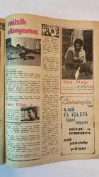SAMANYOLU ELBİSE PATRON İLAVELİ MECMUA DERGİ - 24 OCAK 1974 SAYI: 108 JEANNE MOREAU - SYBIL BURTON CHRISTOPHER - ALLEGRA KENT - MERLE OBERON - BEVERLY ADAMS - AJDA PEKKAN - AYTEN ALPMAN - ASU MARALMAN - ÖMÜR GÖKSEL - EROL BÜYÜKBURÇ - CEM KARACA - TANJU OKAN - ZEYNEP - SEVİL AYLA - VERDA SÜMER - TÜLAY ÖZDEMİR - GERMAN - ERSEN - EDİZ ONAY - MEHMET TANERİ - AYSU ERCAN - YURDAER DOĞULU - FİKRET KIZILOK - ZAFER DİLEK - KAMURAN AKKOR - LALE AKAT - GÜLDEN KARABÖCEK - SELÇUK URAL - EROL EVGİN - NÜKET DURU - ÖMÜR GÖKSEL - ERTAN ANAPA - IŞIK - EMEL SAYIN - ENGİN ÇAĞLAR - ZEKİ ÖKTEN - ERDOĞAN ENGİN - FATMA GİRİK - MEMDUH ÜN - ORHAN ELMAS - TAMER YİĞİT - GÖNÜL YAZAR - GÜLŞEN BUBİKOĞLU - KADİR İNANIR - CÜNEYT ARKIN - TÜRKAN ŞORAY - HÜLYA TUĞLU ÜNLÜLERİN GÜZELLİK ÖĞÜTLERİ - MÜZİK DÜNYASI - KISA HABERLER - SİNEMA - O GECEDEN SONRA (ROMAN ÖZETİ) - 36 SAYFA