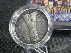 Fenerbahçe Beko 2025 Turkish Airlines EuroLeague Şampiyonluk Hatıra Parası – Sertifikalı, Sınırlı Basım
