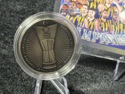 Fenerbahçe Beko 2025 Turkish Airlines EuroLeague Şampiyonluk Hatıra Parası – Sertifikalı, Sınırlı Basım
