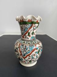 Kütahya çini vazo 1950’lerden koleksiyonluk