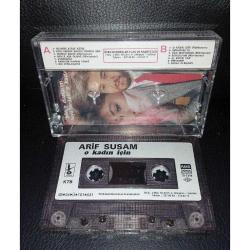 Kaset Arif Susam, O Kadın İçin Albümü. Raks 1988 orijinal dönem Kağıt Baskı Tertemiz