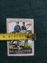 Balkan Savaşı 1912 Türk Askeri Hatıra PUL.