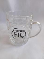 Tuborg fıçı bira kulplu bardak 0.5 lt