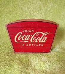 COCA COLA  AHŞAP PEÇETELİK.