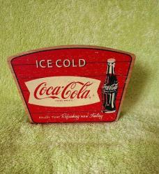COCA COLA  AHŞAP PEÇETELİK.