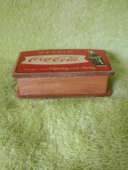 COCA COLA  AHŞAP PEÇETELİK.