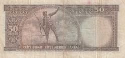 5.Emisyon 6.Tertip 50 Lira, Durum  Temiz