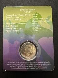 Türkiye 1 Lira 2024 Yavuz Sultan Selim Bimetal. Özel Kitinde. Çil.