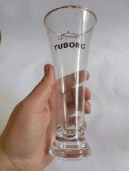 Tuborg bira bardak sıfır eskilerden 0.25 lt