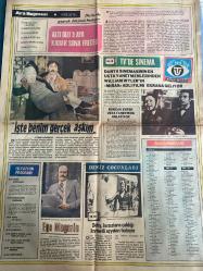 TERCÜMAN GAZETESİ - 12 NİSAN 1977 - SADECE 4 SAYFADIR -Aziz Üstel-William Wyler-Burçak Evren-İlhami Soysal-Yavuz Donat  Altı dizi 3 aya kadar sona erecek-İşte benim gerçek aşkım-TV’de sinema Dünya sinemasının en usta yönetmenlerinden William Wyler’in Miras adlı filmi ekrana geliyor-Burçak Evren usta yönetmeni anlatıyor-Deniz çocukları Solty hırsızların çaldığı kıymetli eşyaları buluyor-Ege Magazin-İade-i itibar-Hüzünlü pazar-Mudanya’da bir şahıs hamile eşini öldürdükten sonra intihar etti-Sağır ve dilsiz öğrenci resim yarışmasında birinci oldu-8 yaşındaki kıza tecavüz eden genç yakalandı-Yemen Güneşi-Ömür biter yol bitmez-Türkiye’deki suç oranı Amerikan sinema ve TV filmleri yüzünden hızla artıyor  Karikatür: Yemen Güneşi-Çizer İdris Yamantürk