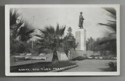 ADANA ATATÜRK PARKI VE HEYKELİ TEMALI PALMİYELERLE BEZENMİŞ GÖRÜNÜMÜYLE FOTOKART...