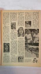 SAMANYOLU ELBİSE PATRON İLAVELİ MECMUA DERGİ - 16 AĞUSTOS 1973 — SAYI: 85 AYTEN ALPMAN - SELMİ ANDAK - ALİ KOCATEPE - ERTAN ANAPA - ÖMER TARIMAN - GÜZİN & BAHA - NİLÜFER - MAZHAR & FUAT - GÖKBEN - ERSEN & KARDAŞLAR - EDİZ ONAY - CAHİT OBEN - MİSAK PERKER - FÜSUN ÖNAL - YURDAER DOĞULU - ERKUT TAÇKIN - ÖMÜR GÖKSEL - GÜLİSTAN OKAN - NÜKET DURU - ZALİHA - TANJU OKAN - ADELA - ZAFER ÇATAL - AJDA PEKKAN - SERGIO LAMA - CEM KARACA - ARİF MARDİN - HAYATİ - TÜRKAN ŞORAY - HÜLYA KOÇYİĞİT - FATMA GİRİK - LÜTFİ Ö. AKAD - ARZU OKAY - SEYHAN KARABAY - SEYYAR TANER - SEVİM TUNA - MAKYAJ KUSURLARI VE ÇÖZÜMLERİ - FONDÖTEN, FAR, RİMEL, PUDRA, DUDAK BOYASI TÜYOLARI - PUHU GÖZLER VE BEYAZ FAR SORUNU - YAZLIK GÖZLÜK VE GÜNEŞTEN KORUMA - TOKYO MÜZİK FESTİVALİNE KATILIMLAR - PLAK DÜNYASINDAN HABERLER - LP DERLEMELERİ VE YENİ ANLAŞMALAR - SANATÇI KONSERLERİ VE SAHNE DÖNÜŞLERİ - KÖY FİLMLERİ İÇİN SESSİZ YARIŞ: ŞORAY, KOÇYİĞİT, GİRİK - ARZU OKAY’IN SANATTA DURAKLAMA KARARI - SEYYAR TANER’İN KÖYLÜ KAD - 36 SAYFA