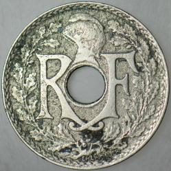 FRANSA 25 CENTİMES 1920.