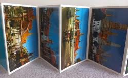 BANGKOK TAYLAND TARİHİ YAPITLAR KARTPOSTAL ALBÜM.  KONDİSYON YÜKSEK KOLEKSİYONLUK NADİR 12 ADET KARTPOSTAL